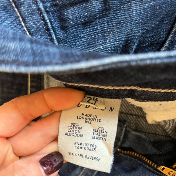 Hudson Signature bootcut 24 jeans - Picture 3 of 10